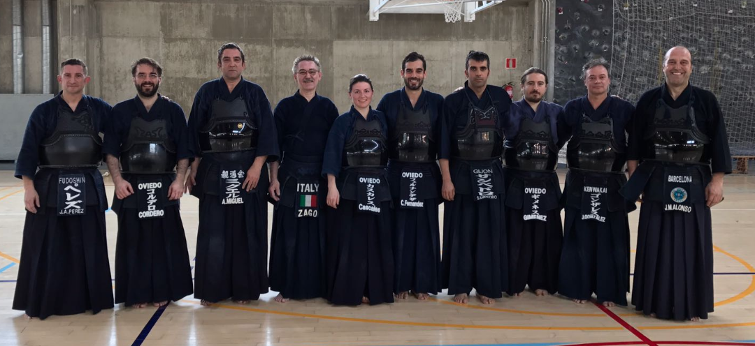 Curso de Kendo con Zago Sensei 2017